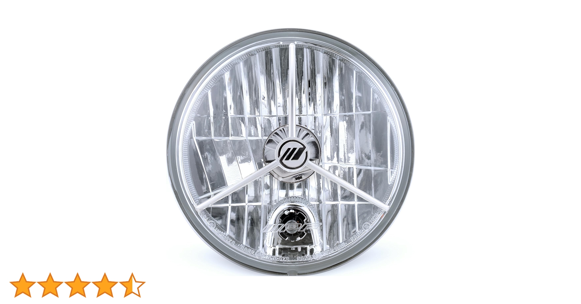 Amazon.co.jp: IPF ヘッドライト ASSY ハロゲン H4 丸形 2灯式 マルチ